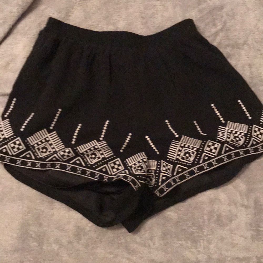 Black shorts